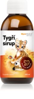 MycoMedica Tiger Syrup sirup s extraktmi z vitálnych húb 200 ml