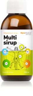 MycoMedica Vitamin Syrup sirup s extraktmi z vitálnych húb 200 ml