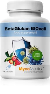 MycoMedica BetaGlukan BIOcell kapsułki na wsparcie układu odpornościowego 90 caps.