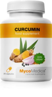MycoMedica Curcumin kapsułki na poprawę trawienia 120 caps.