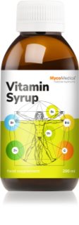 MycoMedica Vitamin Syrup syrop z ekstraktami z grzybów leczniczych 200 ml