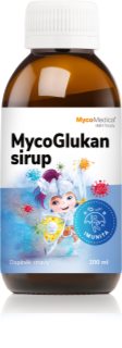 MycoMedica MycoGlukan sirup s extrakty z vitálních hub pro děti 200 ml