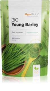 MycoMedica Young Barley BIO proszek dla detoksykacji organizmu 200 g