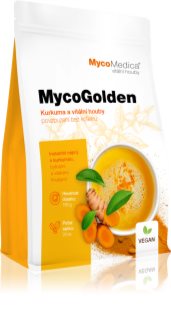MycoMedica MycoGolden prášok na prípravu nápoja na posilnenie imunity 160 g