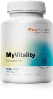 MycoMedica MyVitality kapsułki dla prawidłowego funkcjonowania organizmu 90 caps.
