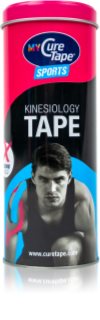 MyCureTape® Sports taśma do tapingu blaszane pudełko kolor Blue, Beige, Pink