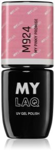 MYLAQ UV Gel Polish My Promise Gel-Nagellack Farbton My Pinky Promise 5 ml
