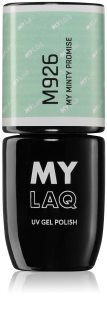 MYLAQ UV Gel Polish My Promise gelinis nagų lakas atspalvis My Minty Promise 5 ml