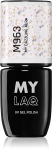 MYLAQ My Aura vernis à ongles gel teinte My Dazzling Aura 5 ml