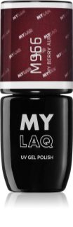 MYLAQ My Aura lac de unghii sub forma de gel culoare My Berry Aura 5 ml