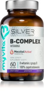 MyVita Silver B-complex witamina kapsułki na wsparcie układu odpornościowego