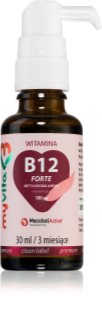 MyVita Witamina B12 krople na wsparcie prawidłowego tworzenia czerwonych krwinek i hemoglobiny 30 ml