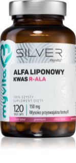 MyVita Silver Kwas Alfaliponowy R-ALA kapsułki o działaniu przeciwutleniającym 120 caps.