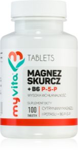 MyVita Magnez skurcz + B6 P-5-P tabletki do mięśni i stawów