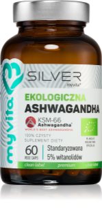 MyVita Silver Pure 100% Ashwagandha KSM-66 200mg kapsułki na wsparcie układu odpornościowego