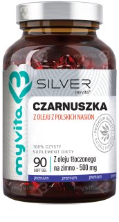 MyVita Silver Olej z Czarnuszki kapsułki miękkie na wsparcie trawienia