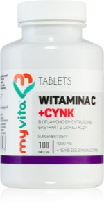 MyVita Witamina C + Cynk tabletki na wsparcie układu odpornościowego