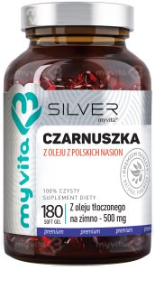MyVita Silver Olej z Czarnuszki kapsułki miękkie na wsparcie trawienia