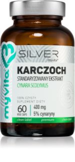 MyVita Silver Karczoch 400mg kapsułki do wspomagania zdrowia wątroby