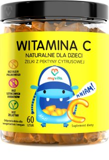 MyVita Naturalne Żelki Witamina C miękkie kapsułki do żucia z witaminą C