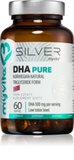 MyVita Silver DHA Pure kapsułki miękkie do prawidłowego funkcjonowania serca i mózgu 60 tabletek