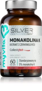 MyVita Silver Monakolina K kapsułki do utrzymania prawidłowego poziomu cholesterolu