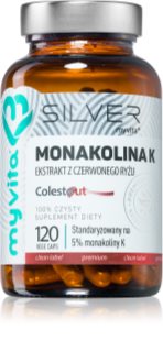 MyVita Silver Monakolina K kapsułki do utrzymania prawidłowego poziomu cholesterolu