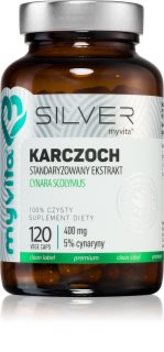 MyVita Silver Karczoch 400mg kapsułki do wspomagania zdrowia wątroby