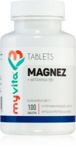 MyVita Magnez + B6 450mg tabletki do wspomagania zdrowia kości i zębów