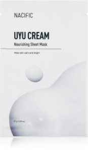 Nacific Uyu Cream Nourishing Mask Pack masque visage hydratation intense avec effets apaisants 10x27 g