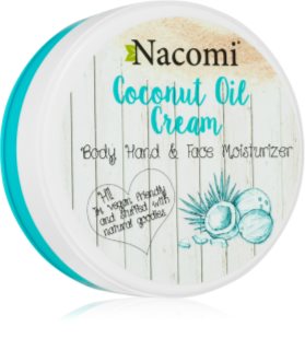 Nacomi Coconut Oil crème hydratante visage, mains et corps 100 ml