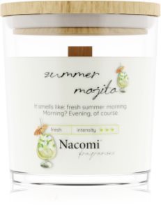 Nacomi Soy Candle Home Fragrances vonná svíčka s dřevěným knotem 140 g