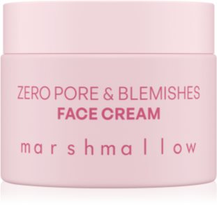Nacomi Zero Pore & Blemishes crème visage anti-imperfections de la peau MARSHMALLOW 40 ml