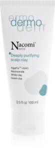 Nacomi Next Level Deeply purifying scalp clay Djupt rengörande mask För hårbotten 100 ml
