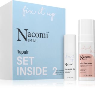 Nacomi Next Level Repair coffret cadeau pour peaux grasses et à problèmes
