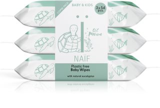 Naif Baby & Kids Plastic Free Wipes toallitas húmedas para bebé lactante