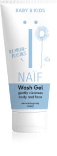 Naif Baby & Kids Wash Gel oczyszczający żel do mycia dla dzieci i niemowląt do ciała i twarzy