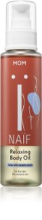 Naif Mom óleo corporal relaxante para eliminar as estrias 100 ml