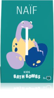 Naif Kids Bath Bombs bomba de banho para crianças 3x40 g