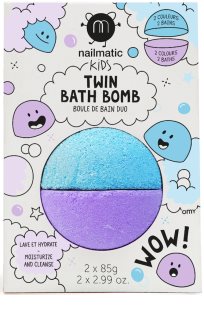 Nailmatic Kids bombă de baie Blue + Violet 2x85 g