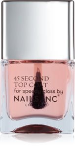 Nails Inc. 45 Second With Retinol горен лак за нокти 14 мл.