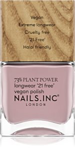 Nails Inc. Plant Power Ilgnoturīga nagu laka (tonis) Mani Meditation 14 ml