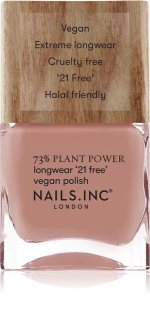 Nails Inc. Plant Power Ilgnoturīga nagu laka (tonis) Good Energy Efficient 14 ml