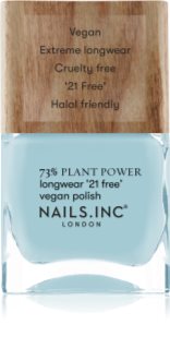 Nails Inc. Vegan Nail Polish dlouhotrvající lak na nehty odstín Sky's My Limit 14 ml