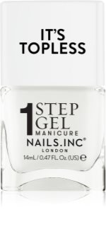 Nails Inc. It’s Topless gelový lak na nehty pro dlouhotrvající efekt