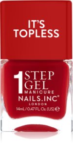Nails Inc. It’s Topless gelový lak na nehty pro dlouhotrvající efekt odstín Kendall 14 ml