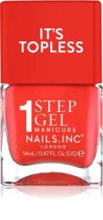 Nails Inc. It’s Topless gelový lak na nehty pro dlouhotrvající efekt