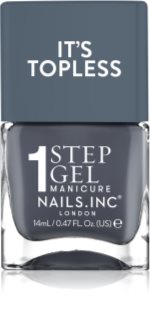 Nails Inc. It’s Topless gelový lak na nehty pro dlouhotrvající efekt odstín Emily 14 ml