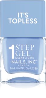 Nails Inc. It’s Topless gelový lak na nehty pro dlouhotrvající efekt
