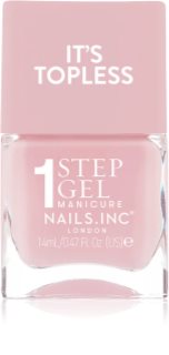 Nails Inc. It’s Topless Gel Nail Polish with long-lasting effect shade Florence 14 ml